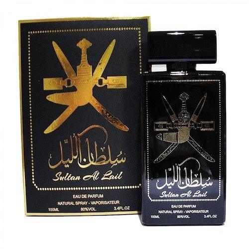 Sultan Al Lail Black EDP Perfume 100ml - Thescentsstore